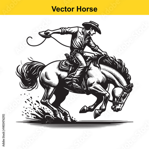 Vector Horseman