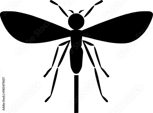 Mosquito - High Quality Vector Logo - Vector illustration ideal for T-shirt graphic