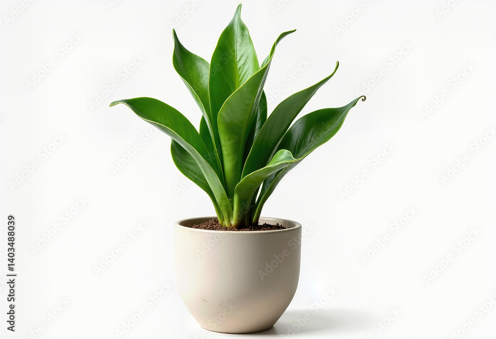 Experience the elegant simplicity of a Calathea plant, showcased in a side view, cut out and isolated against a pure white backdrop with ample margins.
Experience the elegant simplicity of a Calathea plant, showcased in a side view, cut out and isolated against a pure white backdrop with ample margins.
