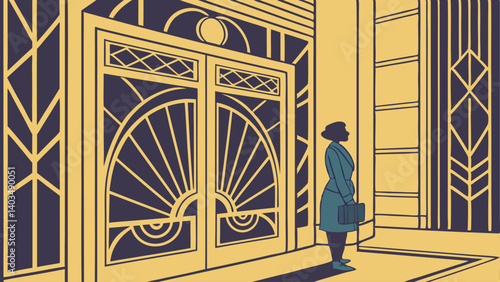 vector illustration of a street lamp