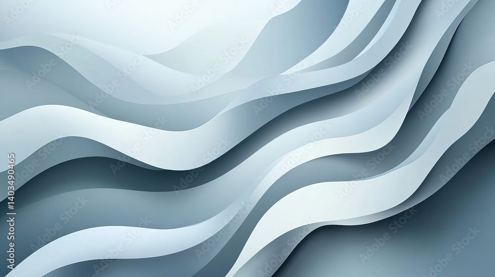 Obraz premium Abstract blue wave background design for website landing page and presentation template graphic design