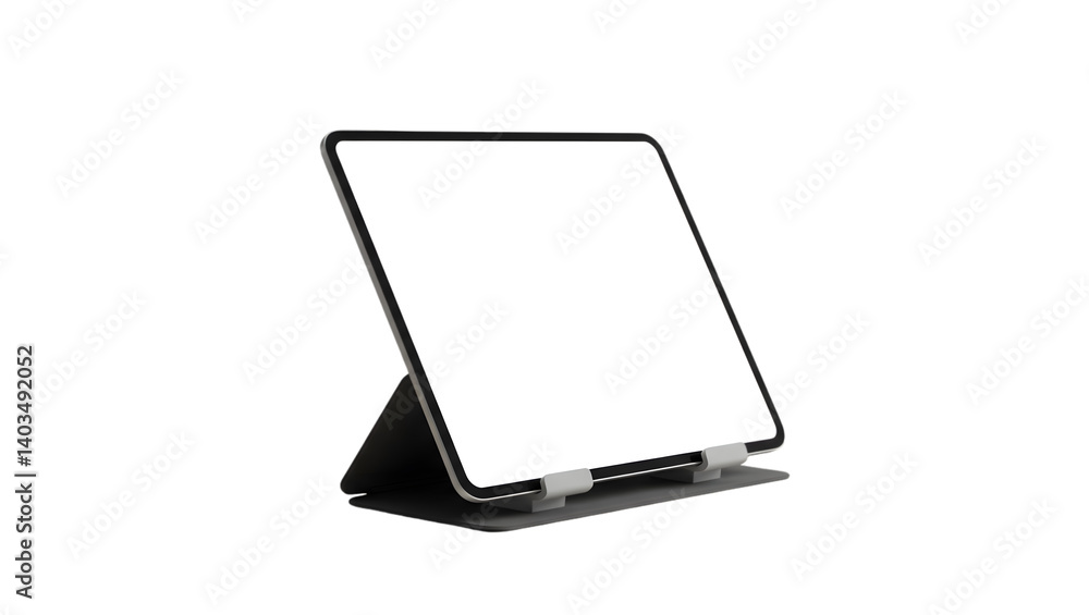 Black Tablet Stand with Adjustable Kickstand and Protective Case Black Tablet Stand with Adjustable Kickstand and Protective Case