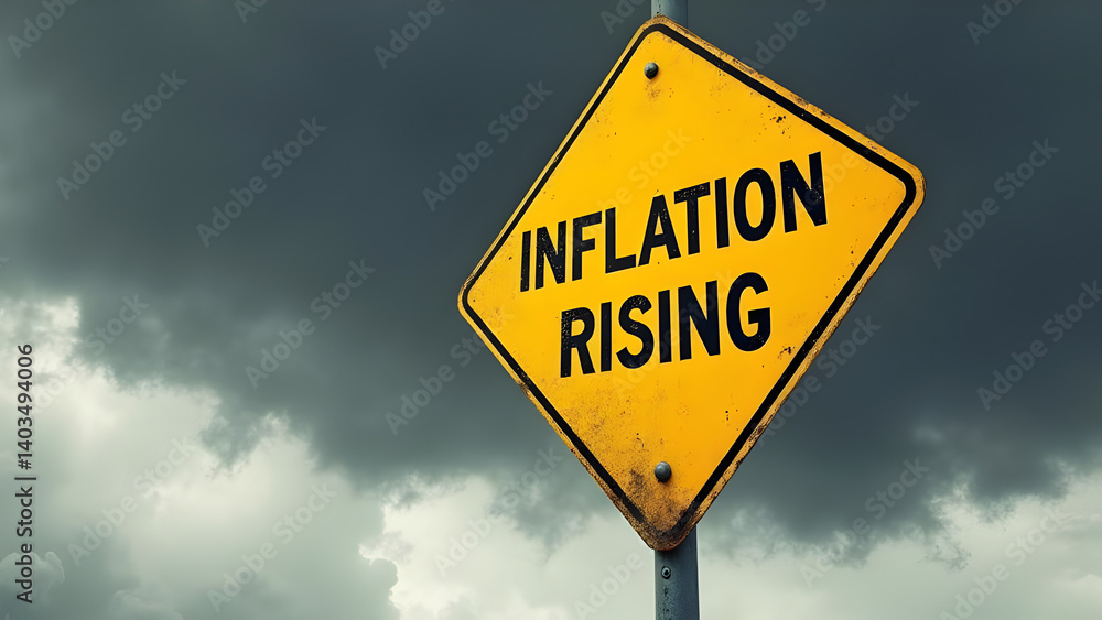 Inflation Rising Sign: Caution Ahead for Economic Challenges. Increasing Costs, Financial Pressure, Economic Uncertainty. Financial Instability, Price Hikes, Economic Downturn Ahead. Inflation Rising Sign: Caution Ahead for Economic Challenges. Increasing Costs, Financial Pressure, Economic Uncertainty. Financial Instability, Price Hikes, Economic Downturn Ahead.