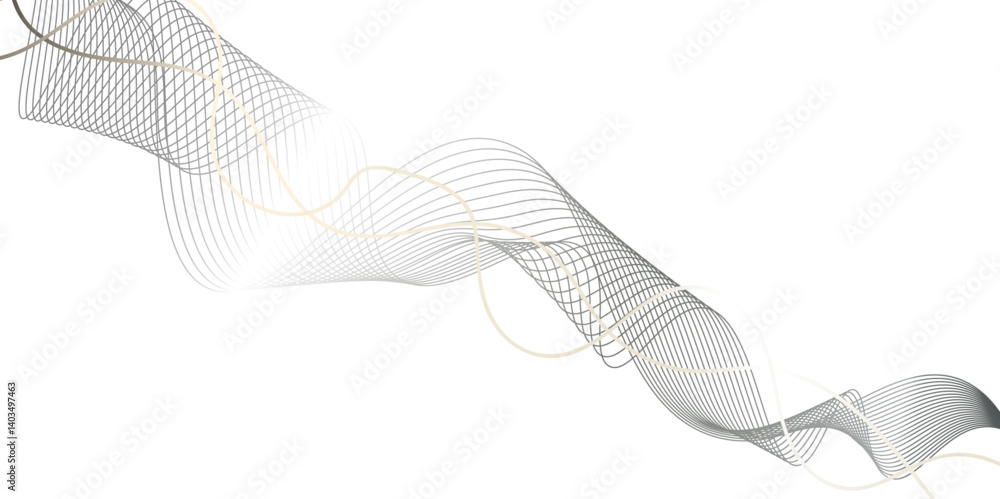 Abstract gray and white wave element for design. Digital frequency track equalizer. Vector Illustration of the gray pattern of lines abstract background. Vector illustration. Grey waves with lines. Abstract gray and white wave element for design. Digital frequency track equalizer. Vector Illustration of the gray pattern of lines abstract background. Vector illustration. Grey waves with lines.