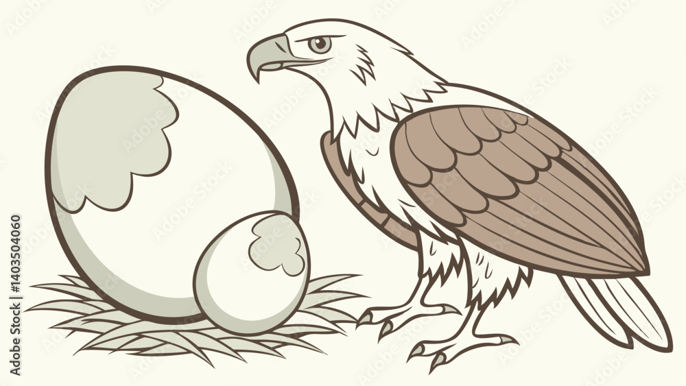 Fototapeta premium bird of prey