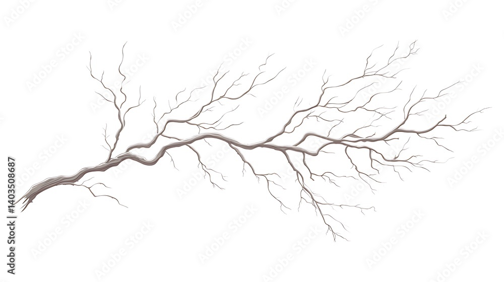 Obraz premium Lightning sketch style wallpaper