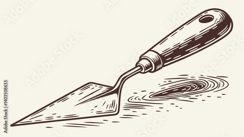 vector illustration of a pen