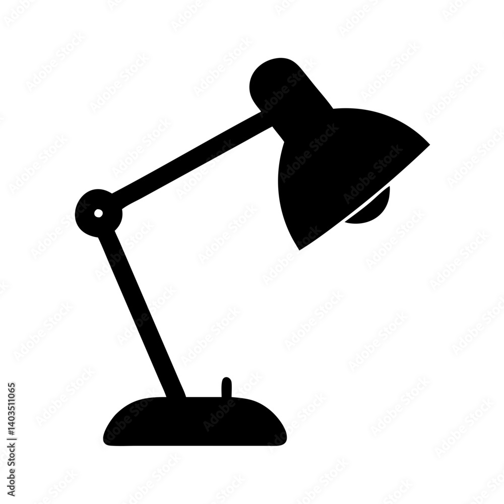 desk lamp icon, desk lamp silhouette vector illustration-simple silhouette illustration of desk lamp, perfect for desk lamp logos and icons desk lamp icon, desk lamp silhouette vector illustration-simple silhouette illustration of desk lamp, perfect for desk lamp logos and icons