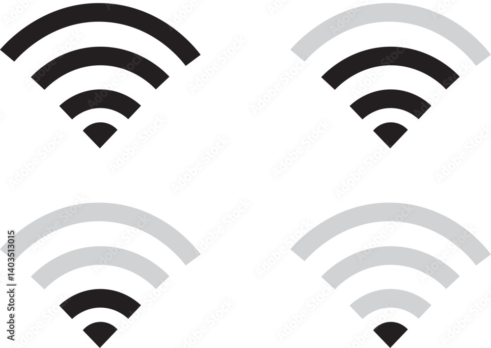 wifi line icon. black and white Wi-Fi network. Wireless and wifi icon or sign for remote internet access.
wifi line icon. black and white Wi-Fi network. Wireless and wifi icon or sign for remote internet access.