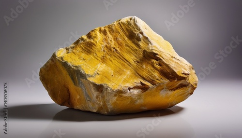 mineral stone on a black background