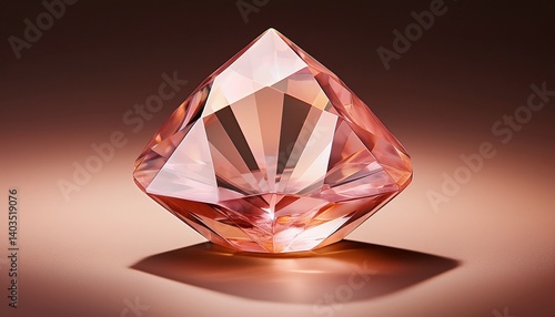 diamond on black background