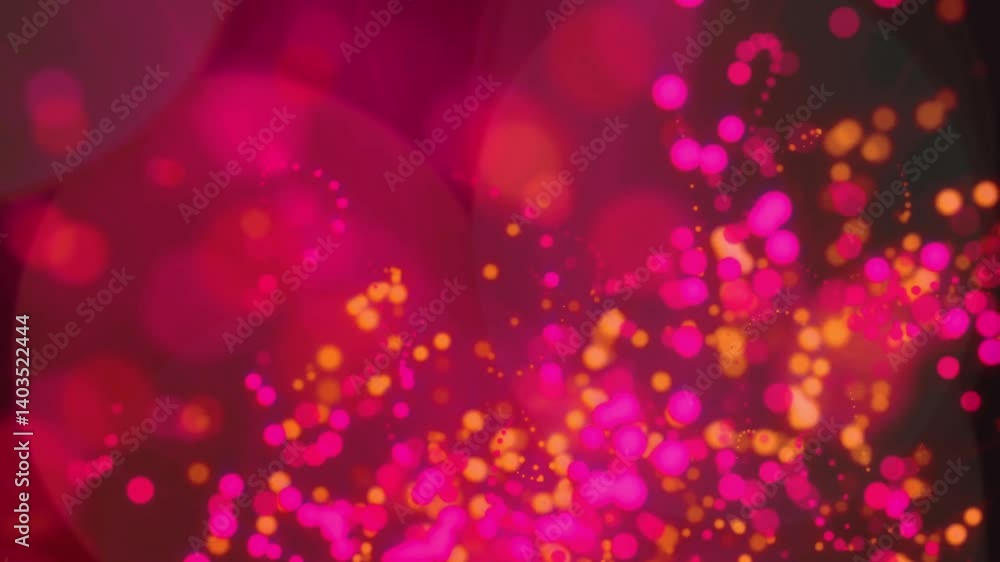 Pink feminine bokeh background with blurred circles of light for adding a soft and dreamy touch to design projects or social media posts. Pink feminine bokeh background with blurred circles of light for adding a soft and dreamy touch to design projects or social media posts.