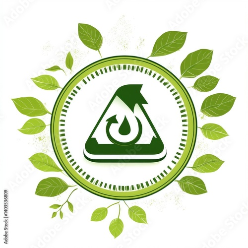 Eco-Friendly Recycling Symbol