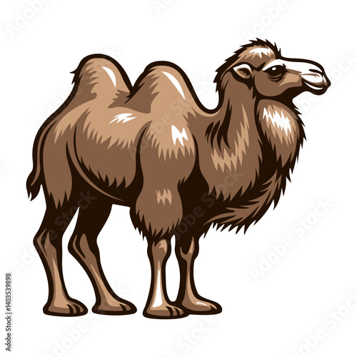funny cartoon camel