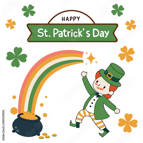 St Patrick's Day' elements vector image (3).eps