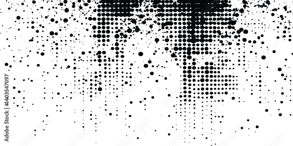 Vector black spots, splashes and dotted paint marks on a white background. grunge texture of old background. Grunge black and white halftone white Background Vector black spots, splashes and dotted paint marks on a white background. grunge texture of old background. Grunge black and white halftone white Background