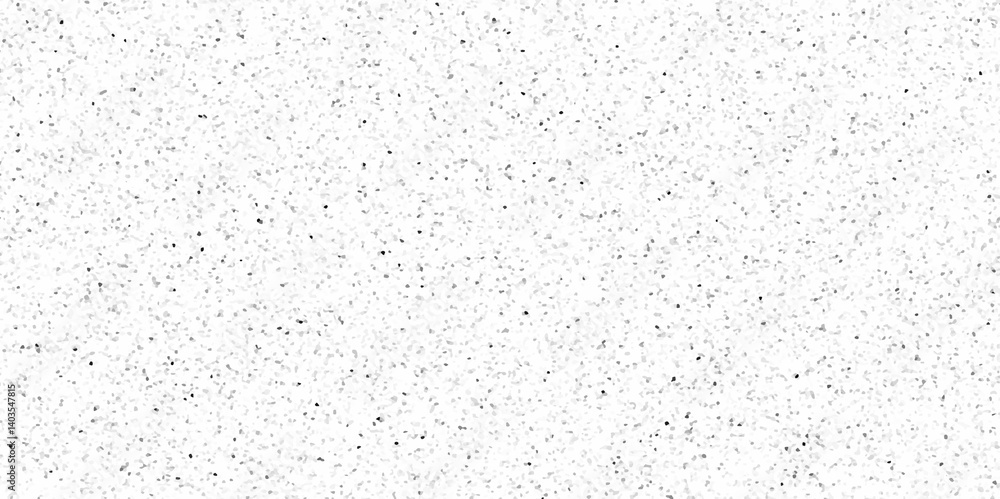 Obraz premium broken stone visual in a soft pattern arrangement. simple black and gray speckles on white backdrop. terrazzo mosaic style with abstract chip shapes.
