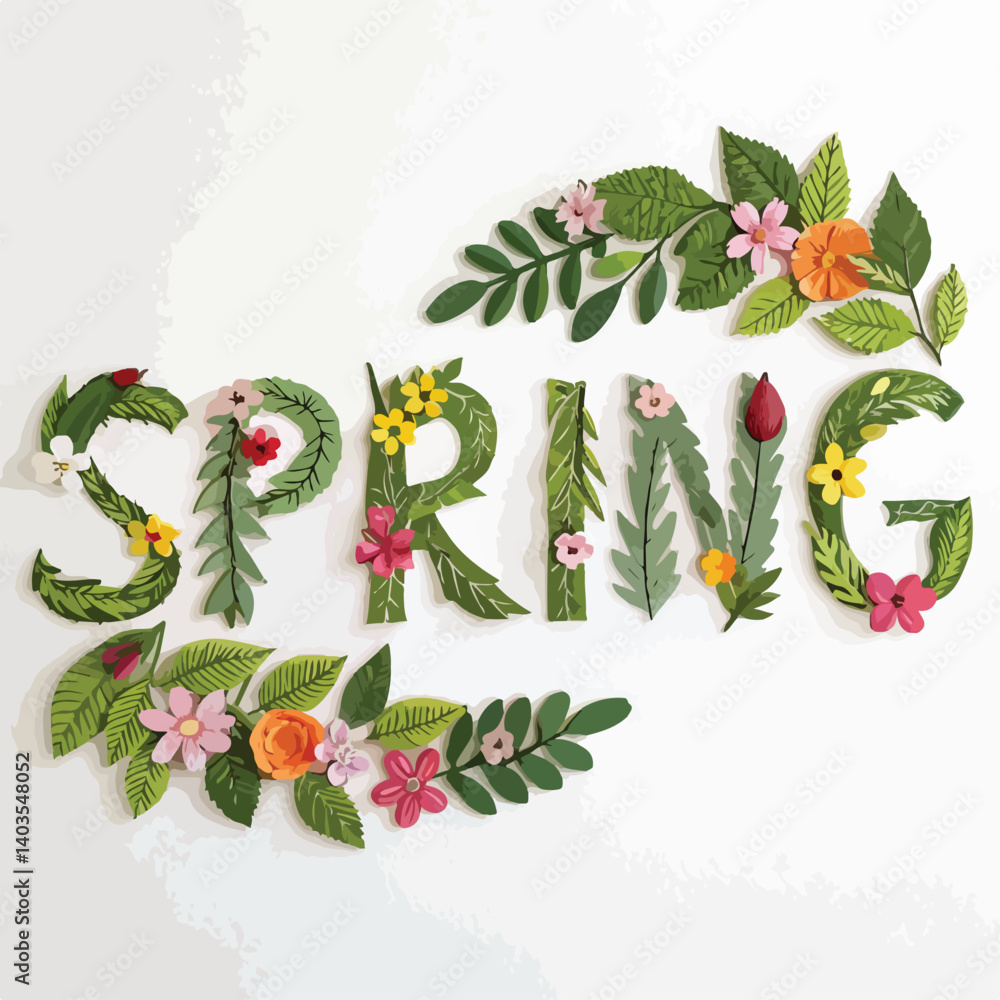 Naklejka premium spring