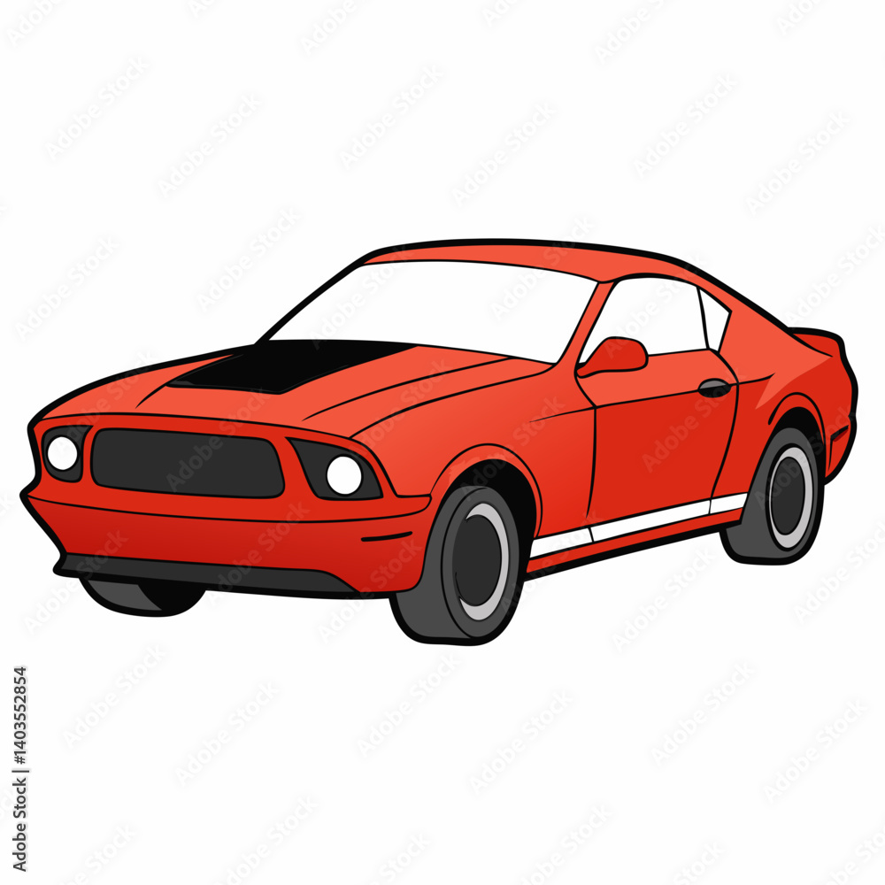 red sports car red sports car
