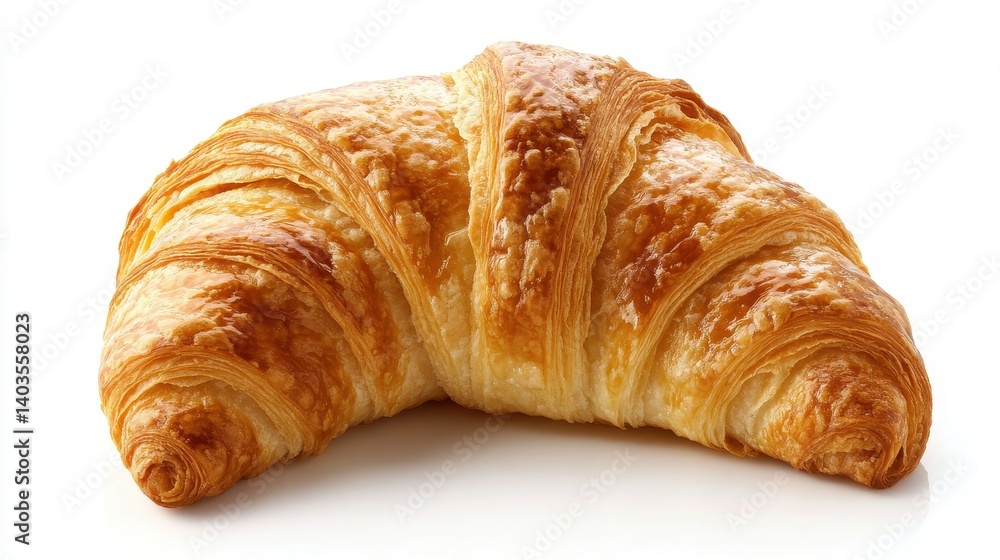 Flaky Buttery Croissant with Rich Layers Flaky Buttery Croissant with Rich Layers