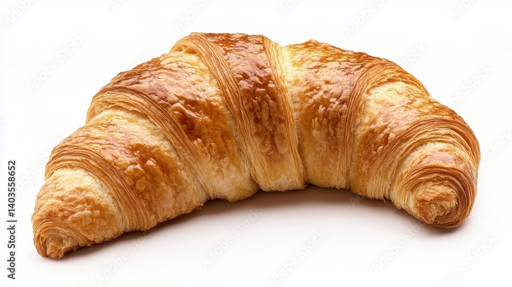 Crispy Croissant with Perfect Structure Crispy Croissant with Perfect Structure