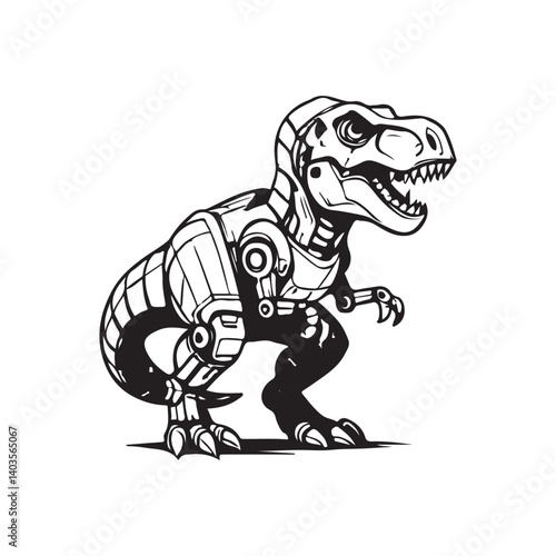 Robotic T-Rex Dinosaur