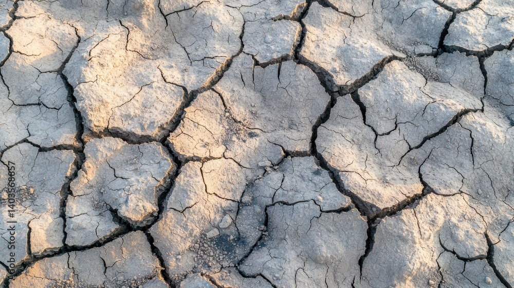 Fototapeta premium Cracked and Dry Ground