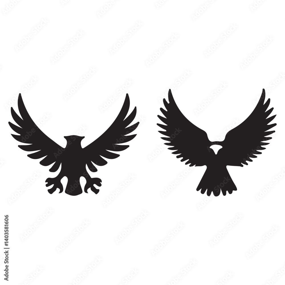 Obraz premium eagle vector illustration