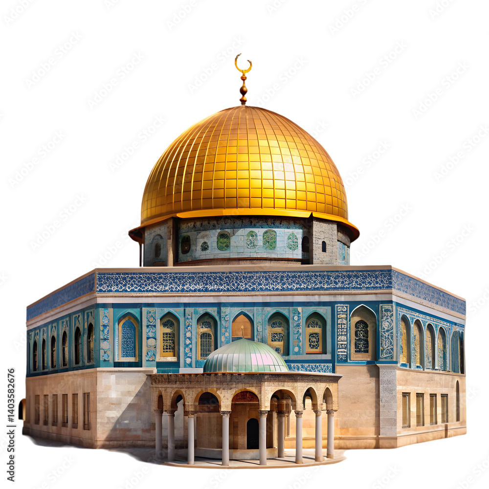 Fototapeta premium dome of the rock jerusalem