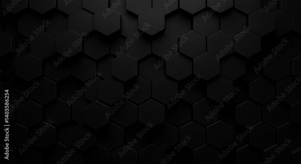 Shadowed Hexagons AI Generated Shadowed Hexagons AI Generated