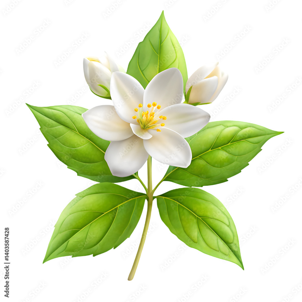 Obraz premium lotus flower isolated on white