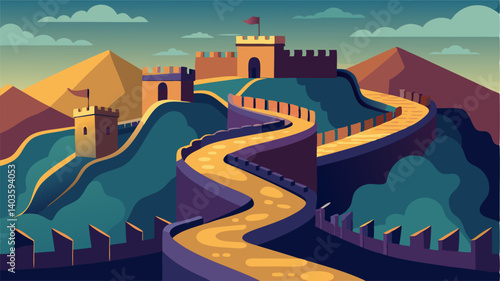 The winding pathways and fortified walls of this ancient fortress offer a glimpse into a bygone era of knights and kings.