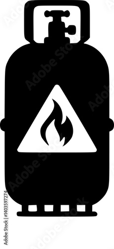 LPG icon vector
