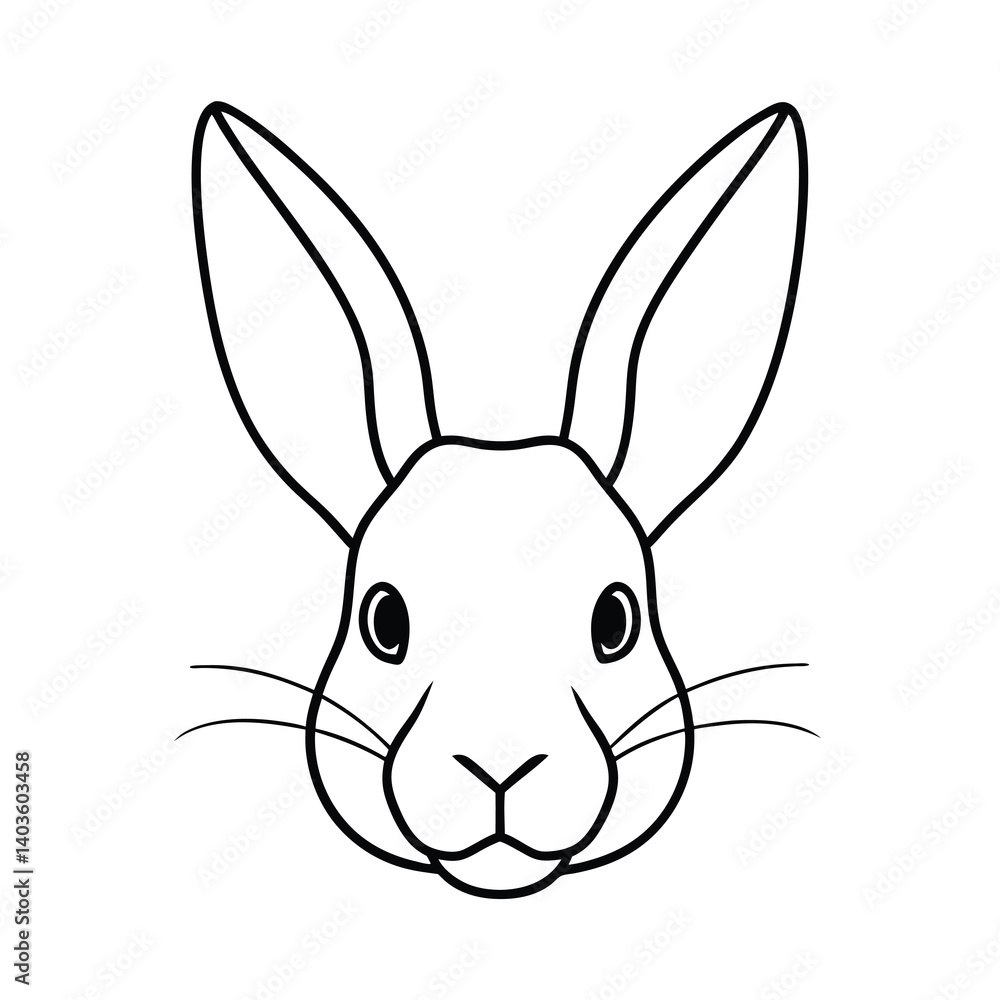 vector illustration of a rabbit vector illustration of a rabbit