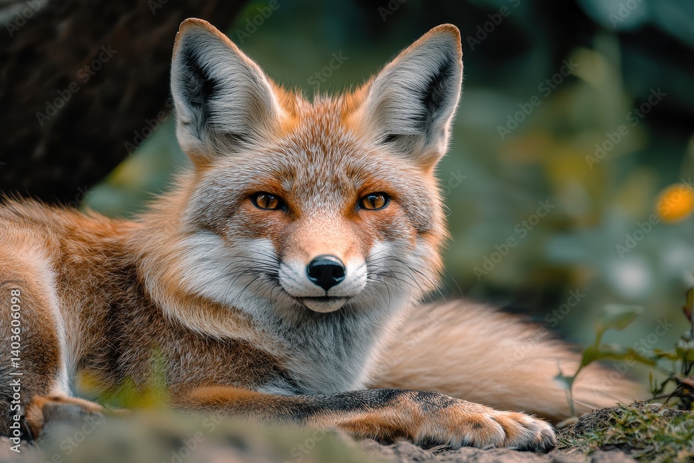 Red Fox Close-up Red Fox Close-up