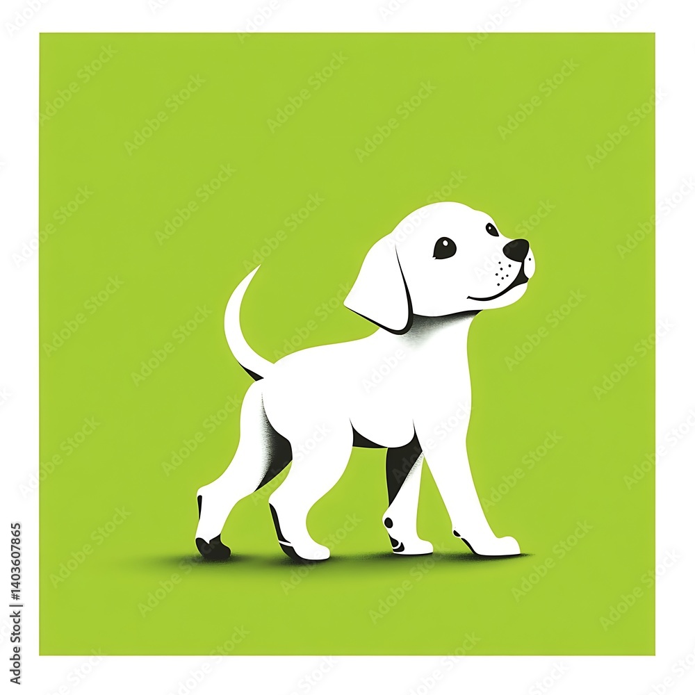 Labrador puppy wagging tail Labrador puppy wagging tail