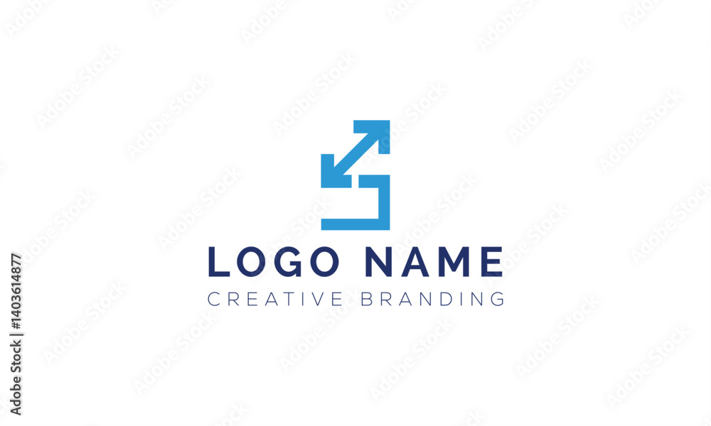 Minimalist S Logo for Branding and Identity. Minimalist S Logo for Branding and Identity.