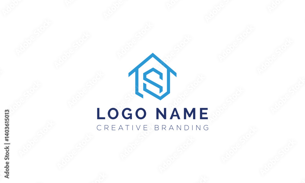 Minimalist S Logo for Branding and Identity. Minimalist S Logo for Branding and Identity.