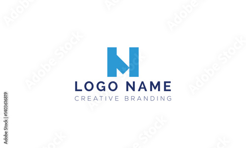 Minimalist HM Logo for Branding and Identity.