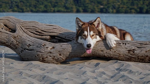 The Dog on the Log
