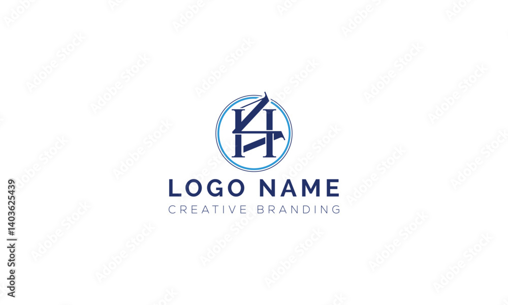 Minimalist HM Logo for Branding and Identity. Minimalist HM Logo for Branding and Identity.