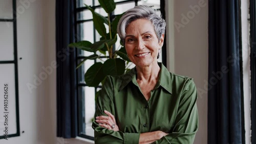 The Confident Senior Woman