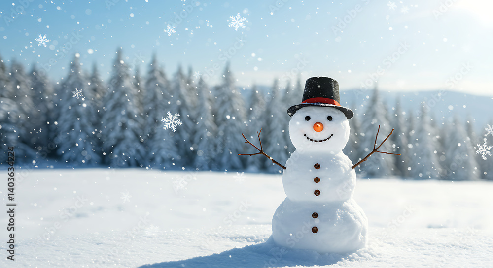Winter's Gentle Grin AI Generated Winter's Gentle Grin AI Generated