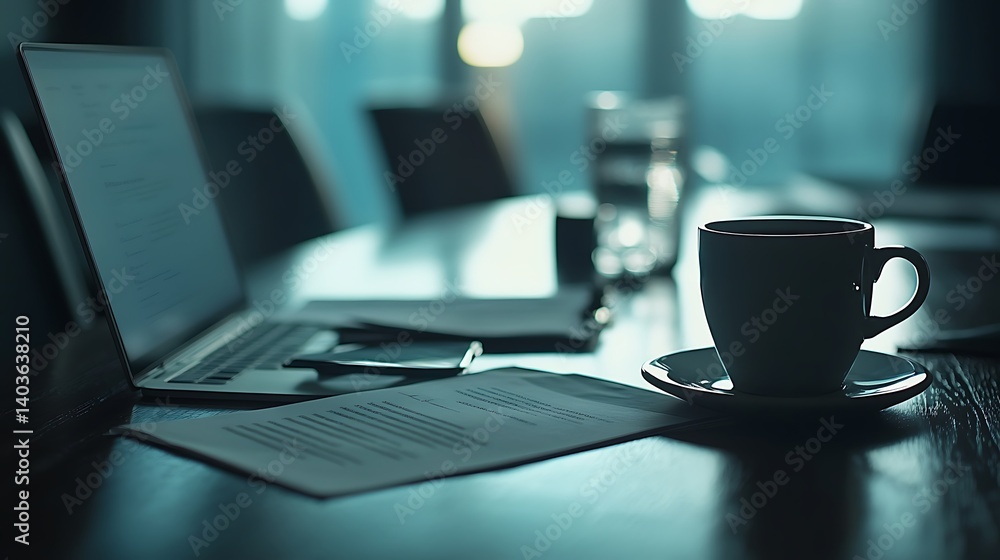 Fototapeta premium Formal meeting scene pictures
