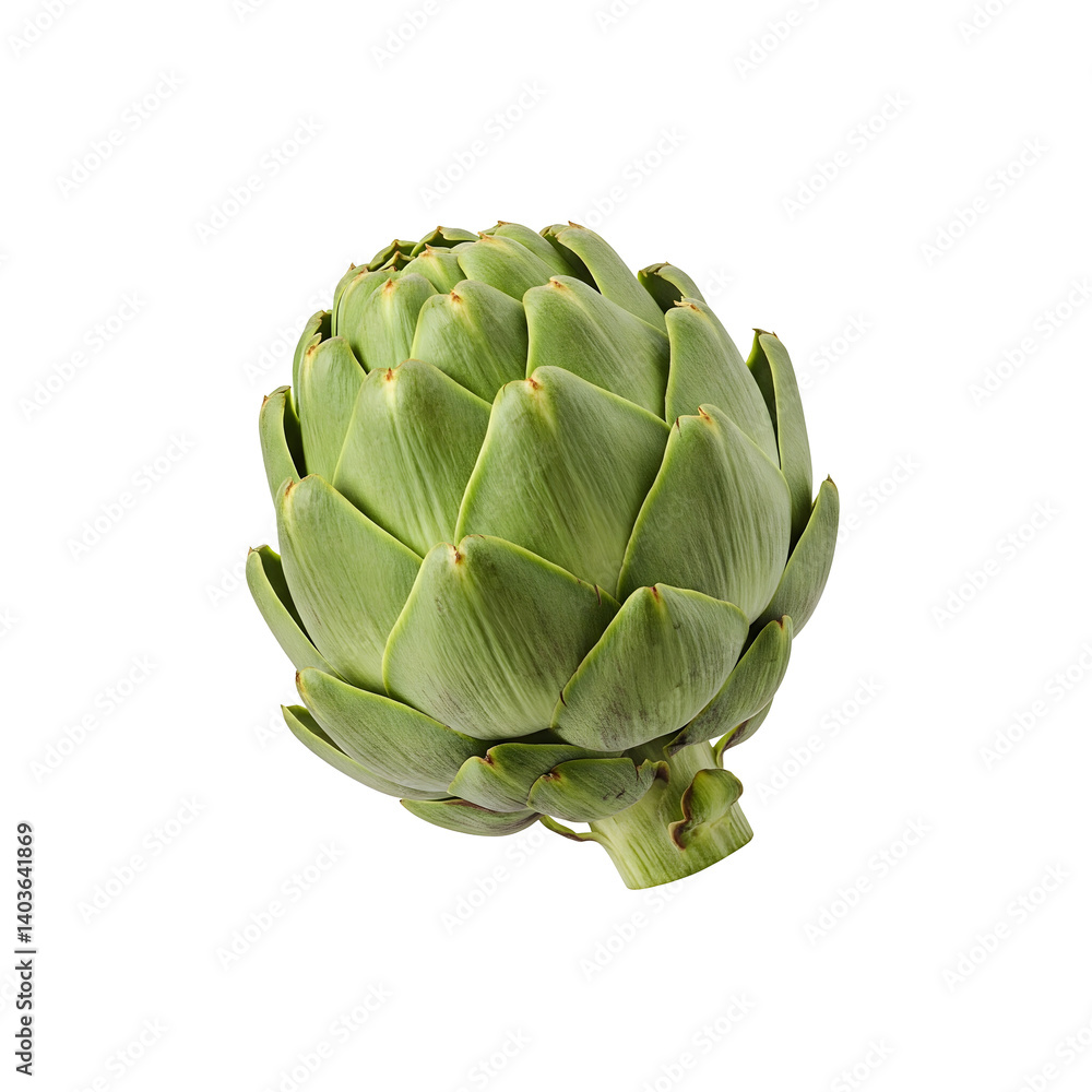 Obraz premium artichoke isolated on white background