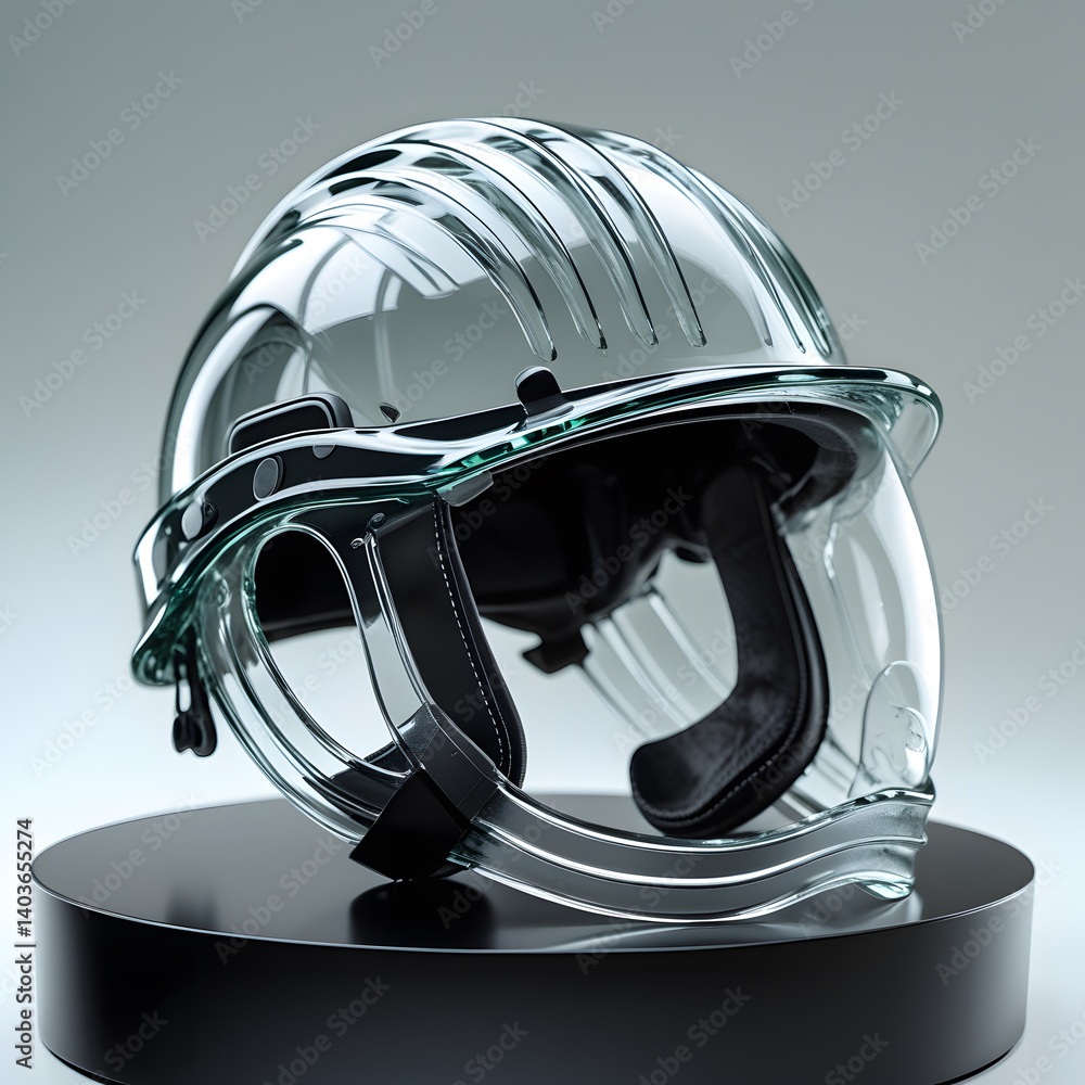 Fototapeta premium Elegant Glass Tools for Designer Exhibitions