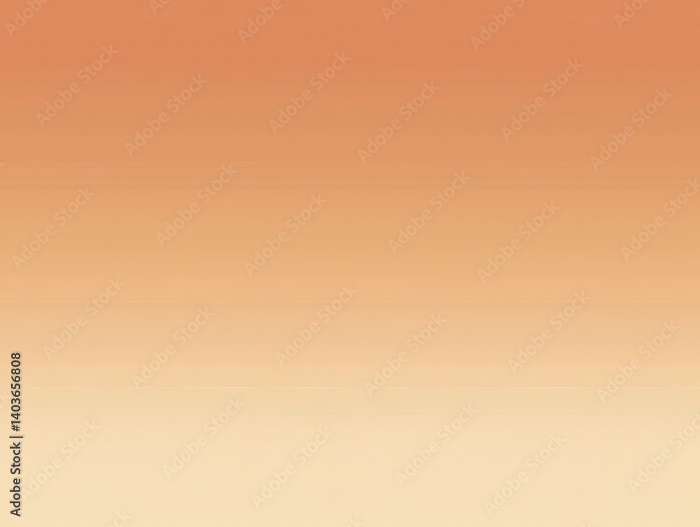 Soft gradient from peach to cream Soft gradient from peach to cream
