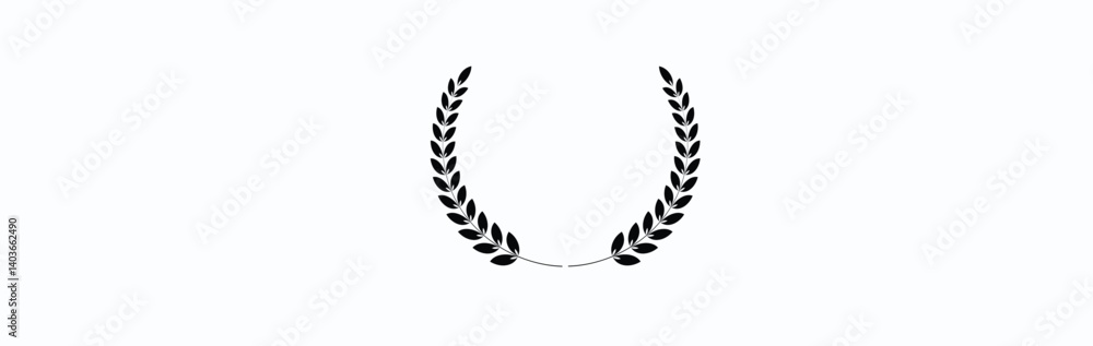 laurel wreath vector icon set. Award, success, symbol of victory and achievement. Vintage design element for medals, awards, laurel wreaths, vector illustration. laurel wreath vector icon set. Award, success, symbol of victory and achievement. Vintage design element for medals, awards, laurel wreaths, vector illustration.