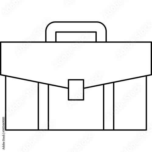 Portfolio icon vector illustration