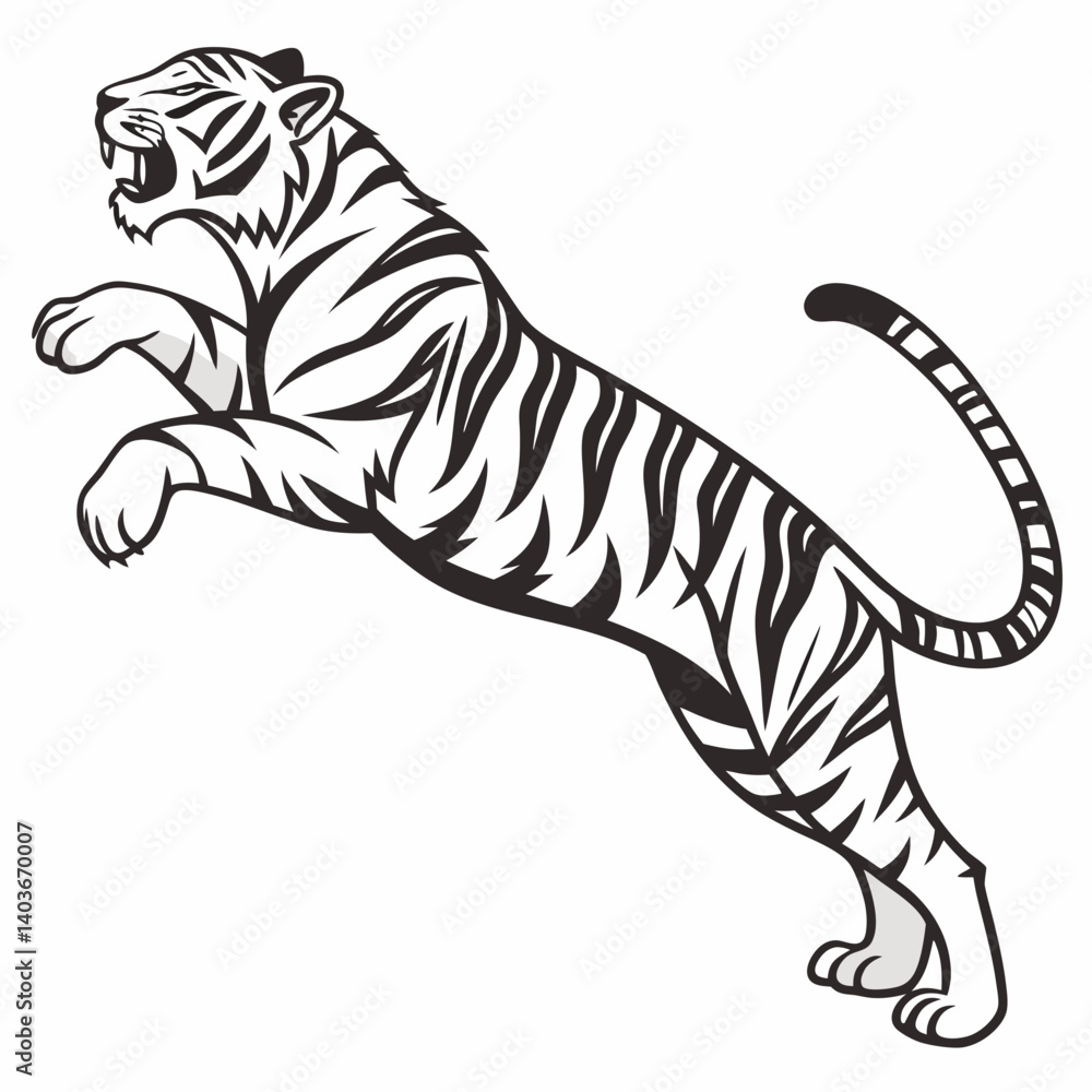 tiger-running-vector tiger-running-vector